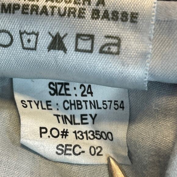 Joes Jeans Flawless The Charlie High Rise Skinny Torn Distressed Jeans Size W24 - Picture 10 of 14